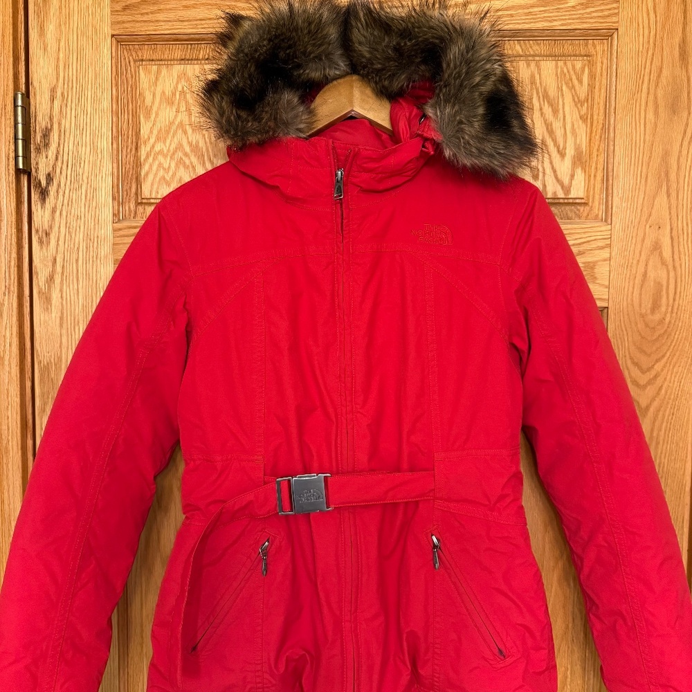 The North Face Women’s size small red park jacket